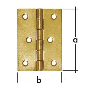 Zawias splatany ZS 40x40mm cynkowany (50 szt.)