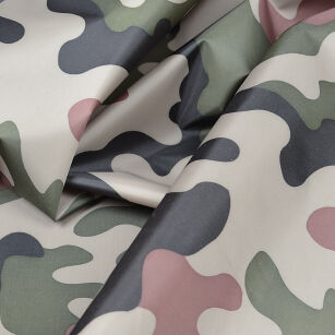 Ortalion Impregnowany Moro – Lekka Tkanina Techniczna 100% Poliester (145 cm, 100 g/m²)